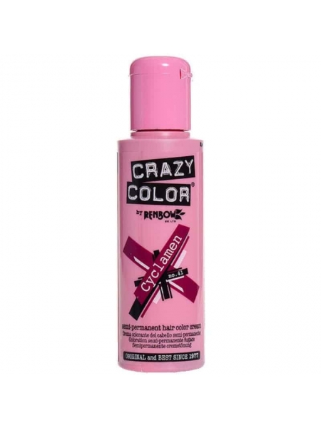 Coloration Semi Permanente Pour Cheveux Crazy Color Cyclamen
