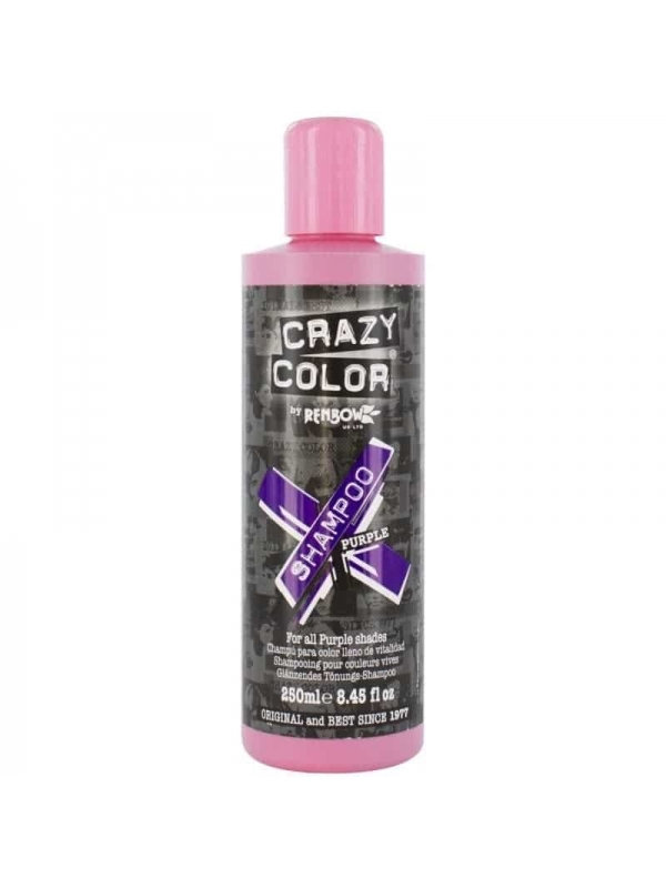 Shampooing Repigmentant Purple 250ml Crazy Color