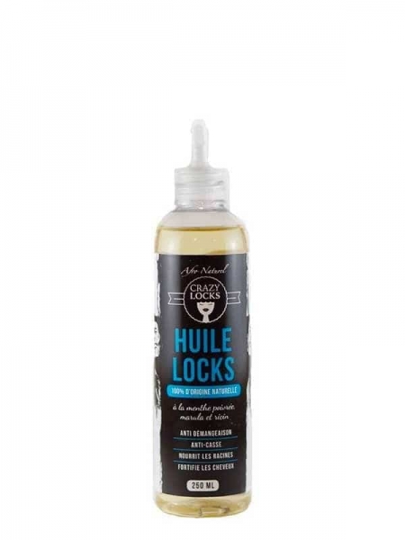 Huile Pour Cheveux Locksés Crazy Locks 250ml Afro Naturel