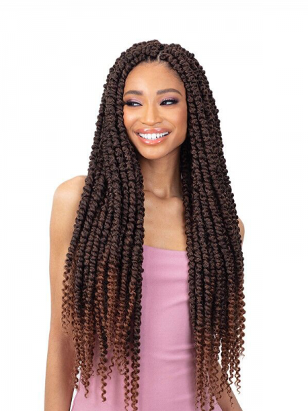 Crochet Braid Semi Naturel Large Passion twist 24″ Freetress