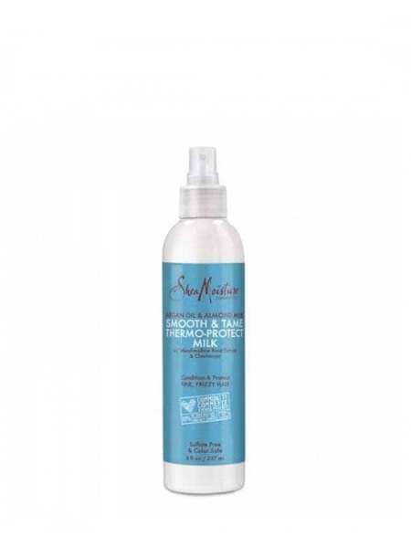 Argan Oil & Almond Milk Smooth & Tame Thermo-protect Milk 237 Ml Shea Moisture