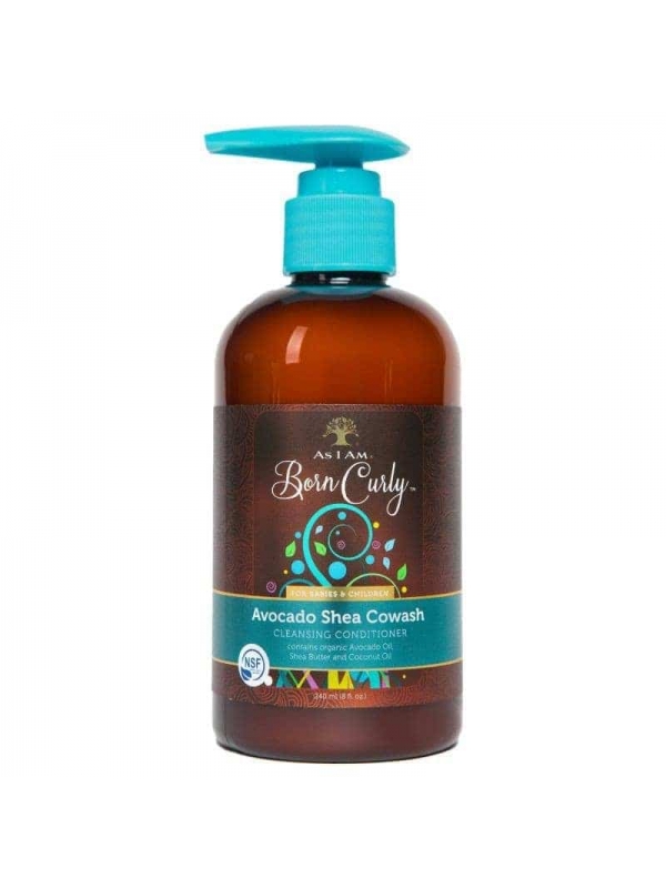 Born Curly Après Shampooing Nettoyant À L'avocat...