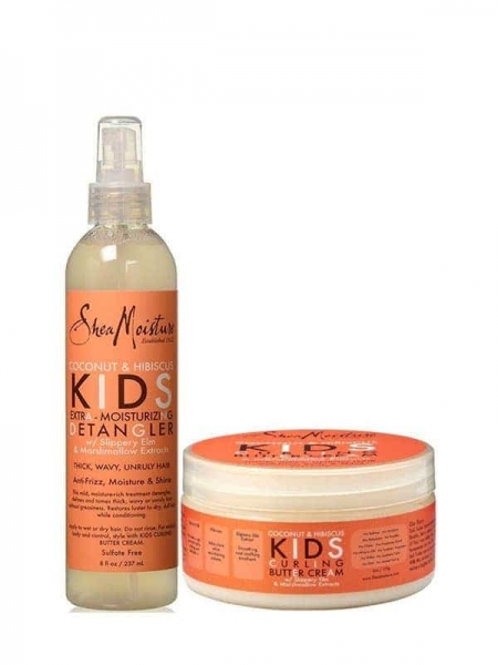Coconut & Hibiscus Kids Duo Démêlant & Coiffant Shea Moisture