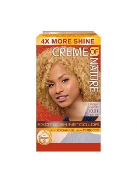Colorant Capillaire Exotic Shine À L'huile D'argan Blond Gingembre Creme of Nature