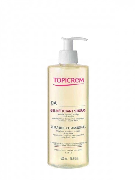 Da Gel Nettoyant Surgras Topicrem 500 Ml