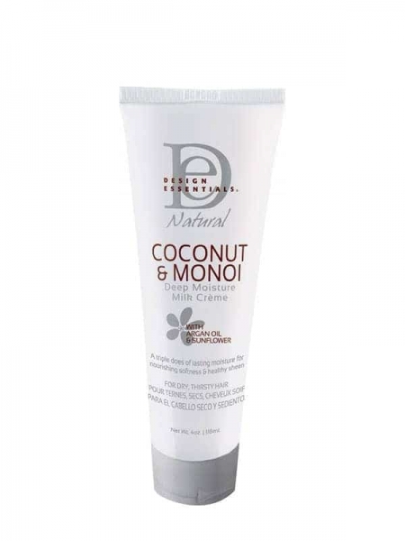Deep Moisture Milk Cream Natural Coconut & Monoi 118 Ml Design Essentials