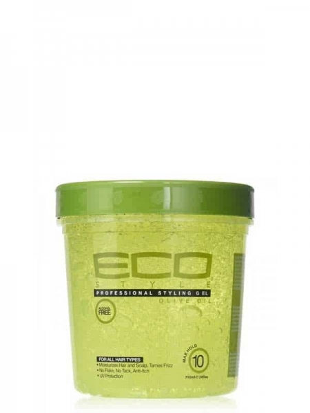 Gel Coiffant À Base D'huile D'olive 710ml Eco Styler