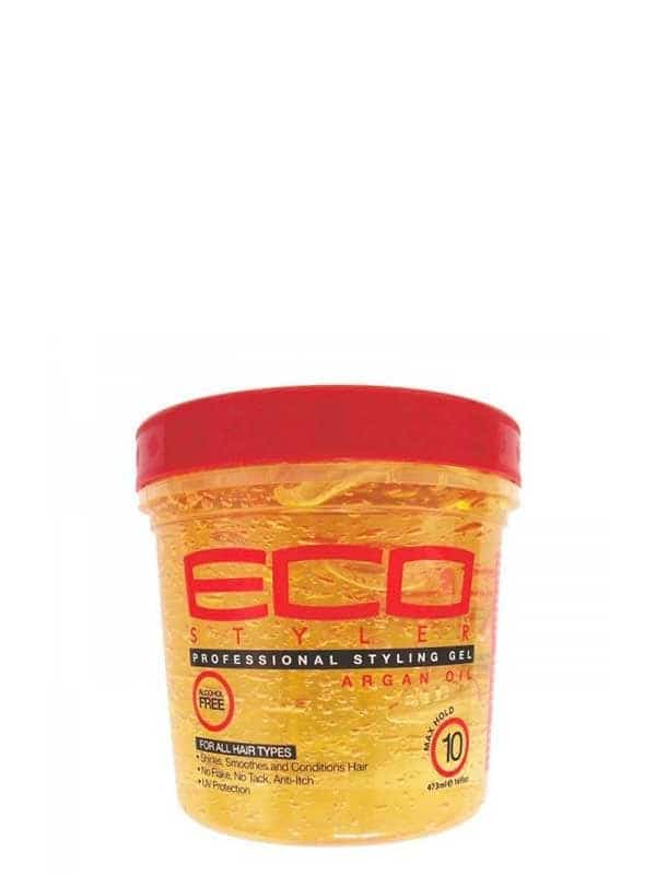 Gel De Coiffant À Base D'huile D'argan 473 Ml Eco...