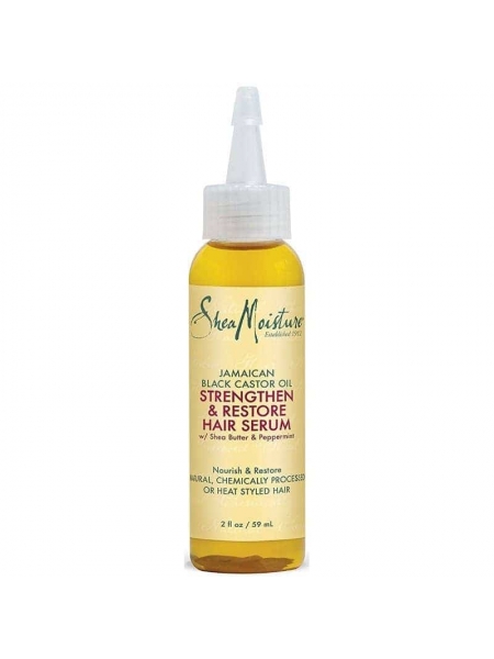Jamaican Black Castor Oil Strenghten & Grow Restorative Hair Serum 59ml, Shea Moisture