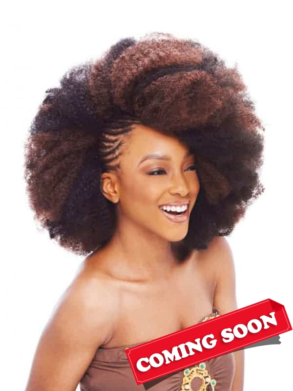 JANET natte 4C 2xCRINKLY AFRO KINKY 24"
