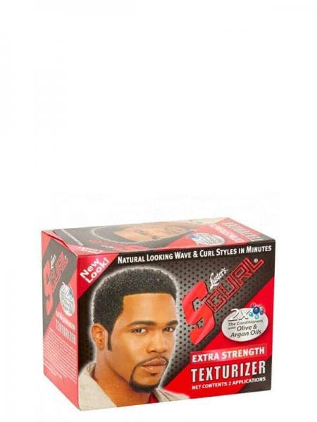 Kit Défrisant Texturizer 2 Applications Cheveux Épais S-curl by Luster's