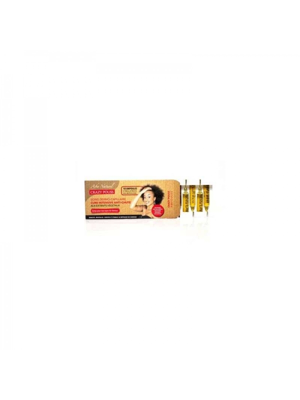 Les Ampoules Stimulatrices De Repouss Bte 10 Ampourles Crazy Pouss, Afro Naturel