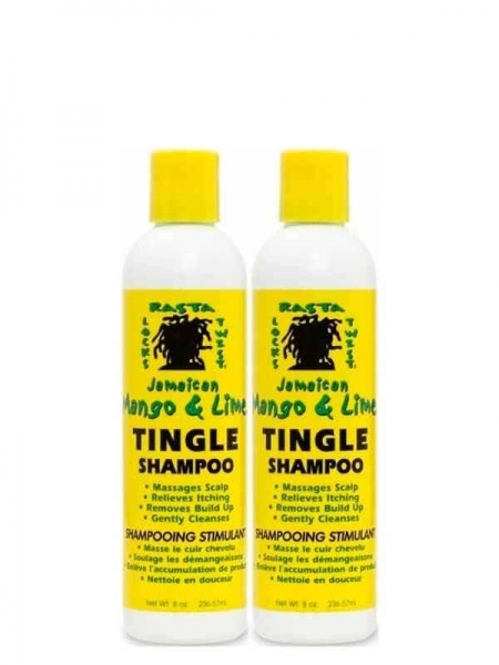 Lot De 2 Shampooing Stimulant Tingle 237ml Jamaican Mango & Lime
