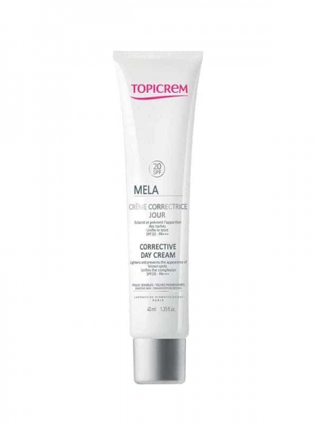 Mela Crème Correctrice Jour Anti-taches Pigmentaires Topicrem 40 Ml