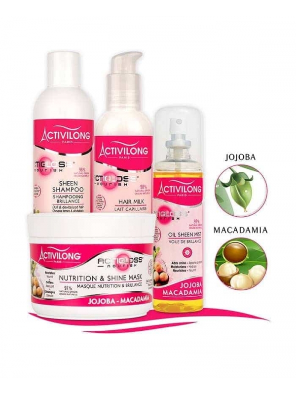 Pack Perfect Braid Out / Twist Out Actigloss Nouri...