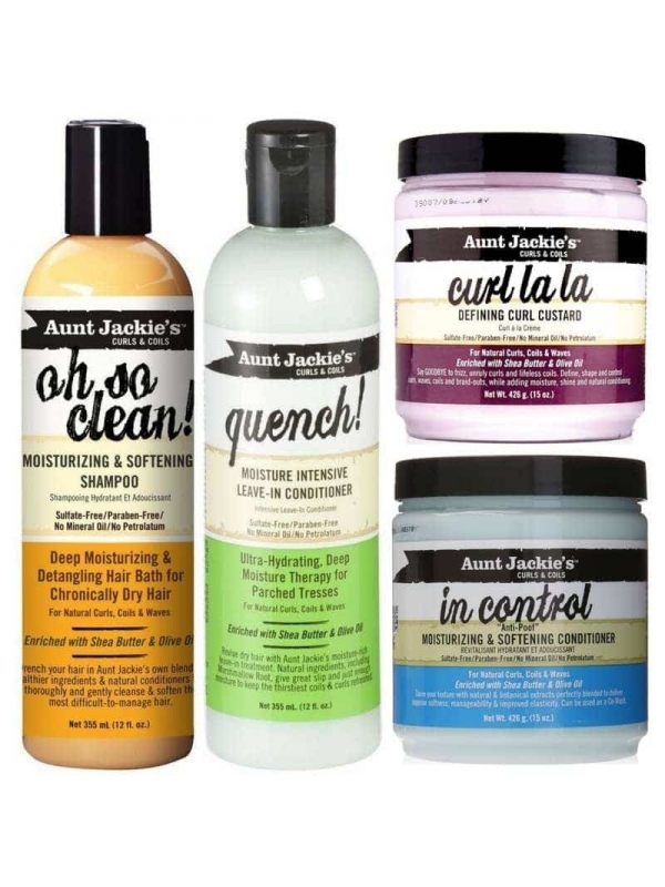 Programme Cheveux Crépus Naturels Aunt Jackie’s
