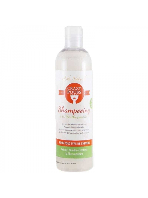 Shampooing a La Menthe-poivree 250ml Afro Naturel