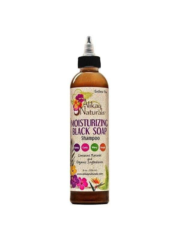 Shampooing Hydratant Au Savon Noir 236ml (Moisturi...