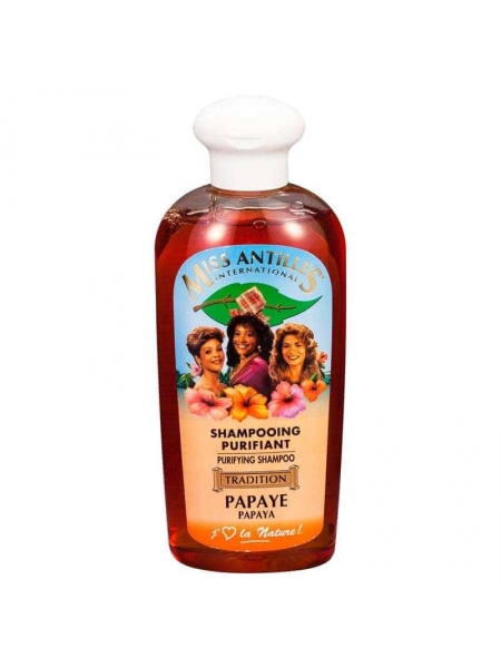 Shampooing Papaye 250 Ml De Miss Antilles International